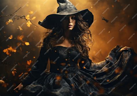 Halloween witch dancee